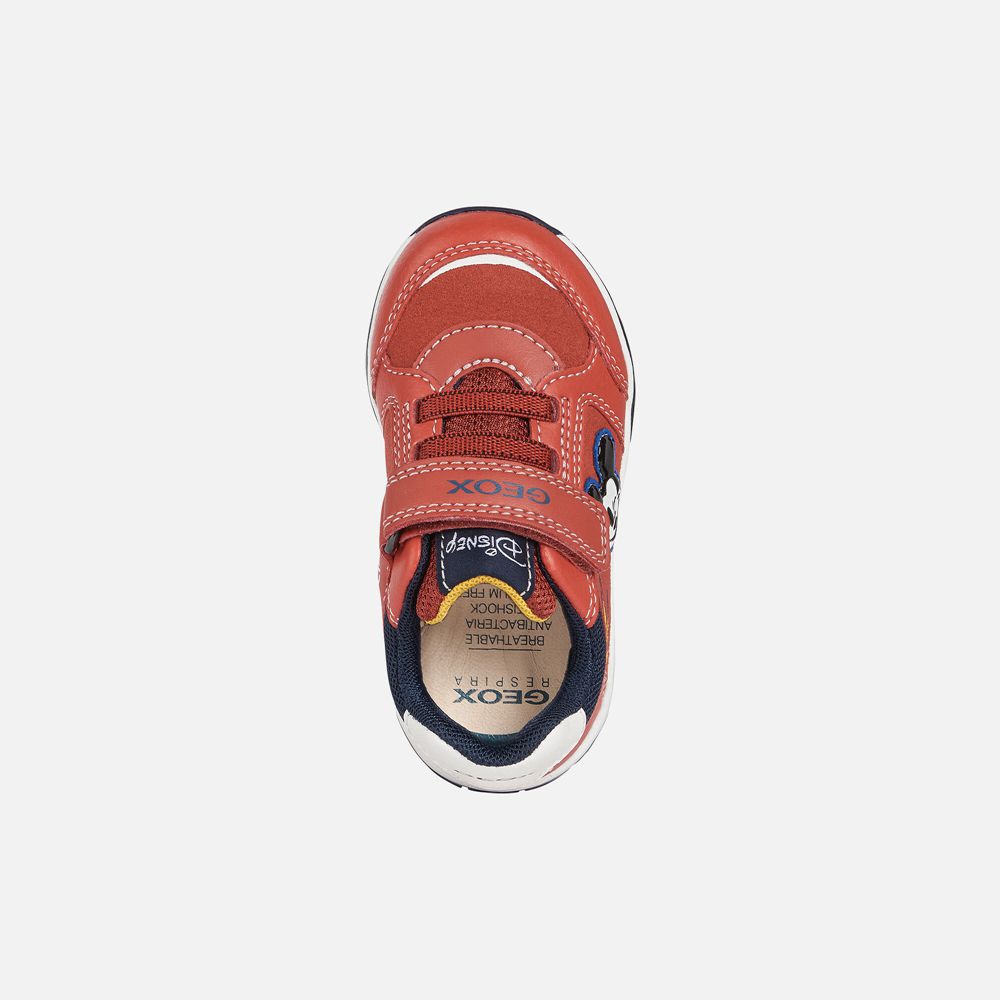 Geox Sneakers Red Todo Boy - Geox Baby Shoes - SQDBMC046